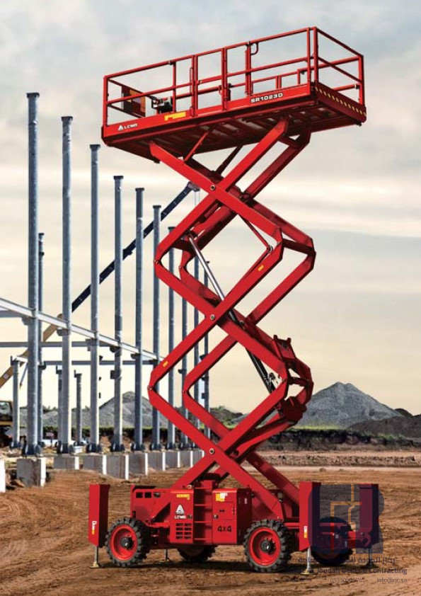 Rental LGMG SR1623D Diesel Rough Terrain Scissor Lift - 3