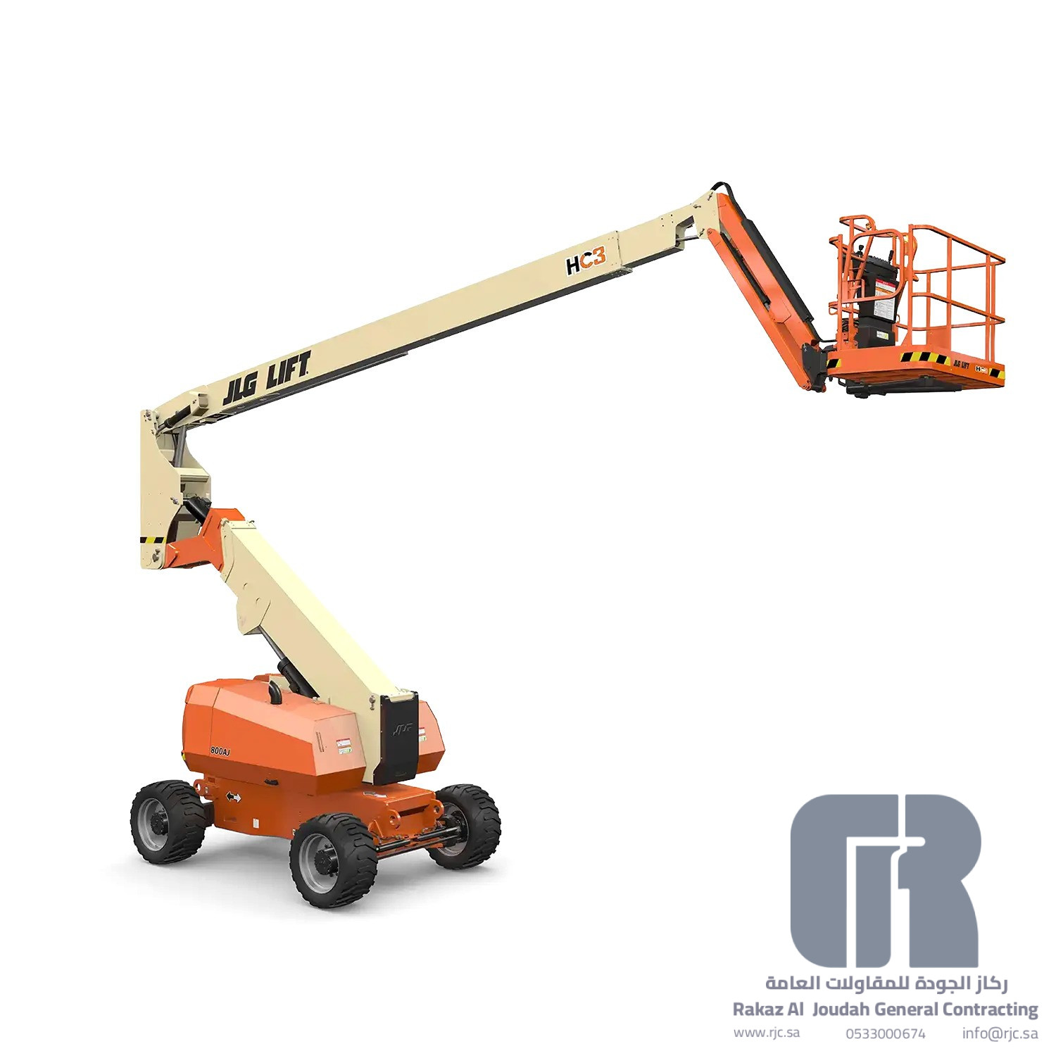 تأجير رافعة مفصلية ذراع علوية JLG 800AJ - 2