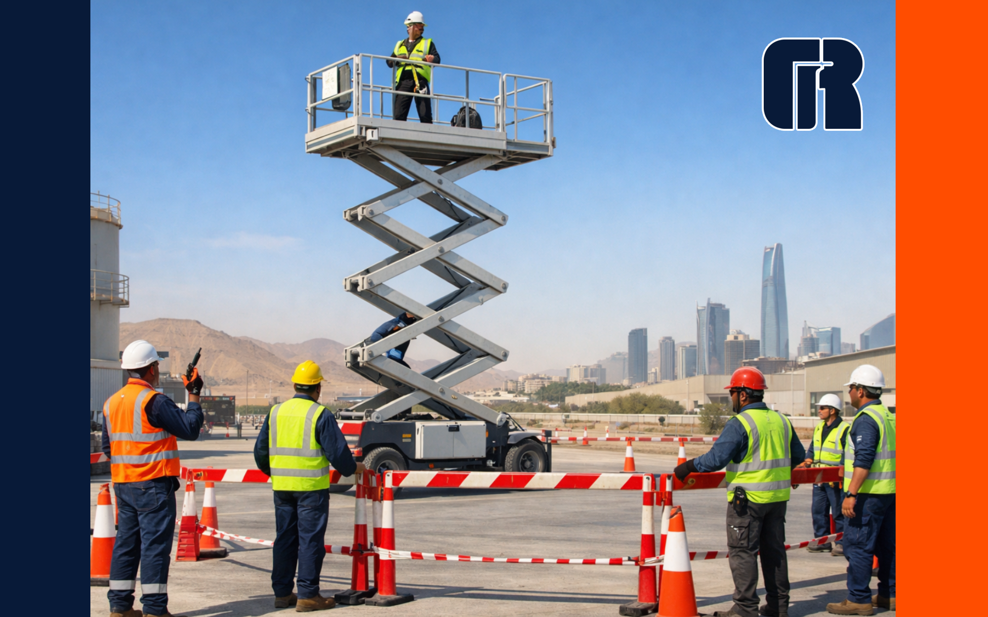 خطة إنقاذ - منصات الرفع الهوائية: ماذا تفعل إذا تعطلت المنصة وهي مرتفعة؟