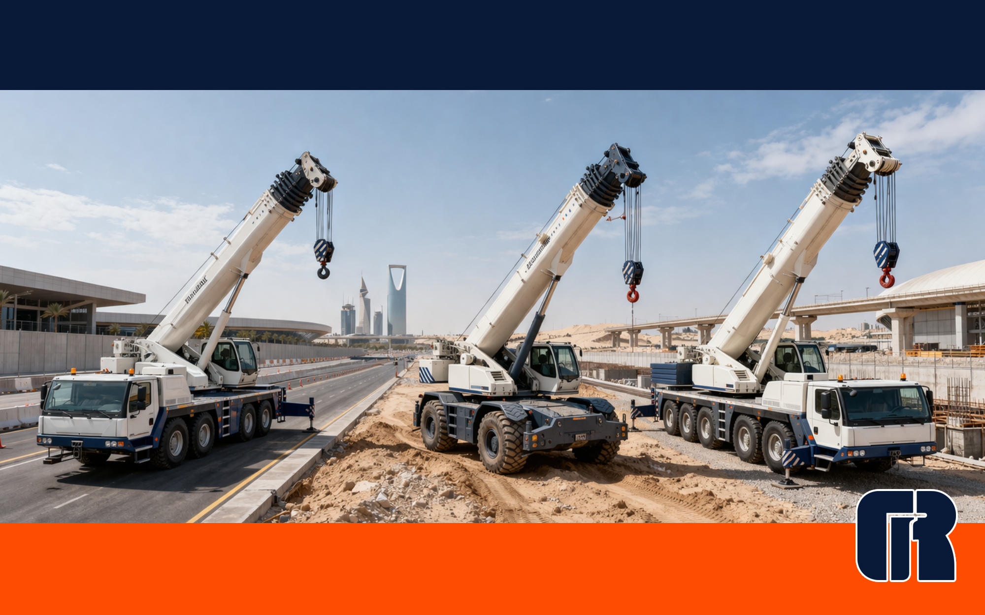 كرين شاحنة أم كرين للأراضي الوعرة أم كرين لجميع التضاريس: ما الفرق؟